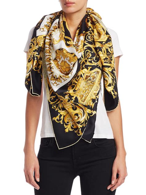 versace scarf womens